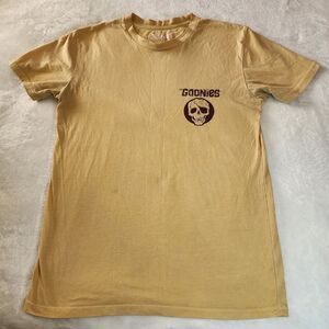 Goonies Size Medium Tshirt With Front And Back Graphics
